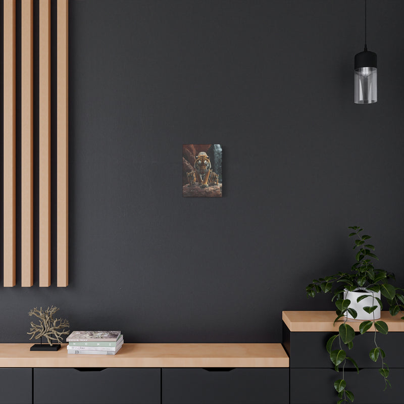 Powerful 9″ x 12″ | 22.86 cm x 30.48 cm nature wall art print on a 1.25″ | 3.18 cm deep glare-free stretched canvas.