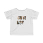 Peuter T-shirt cute boy naughty boy, baby T-shirt, baby shirt, kindertop, grappige peuterkleding met tekstontwerp