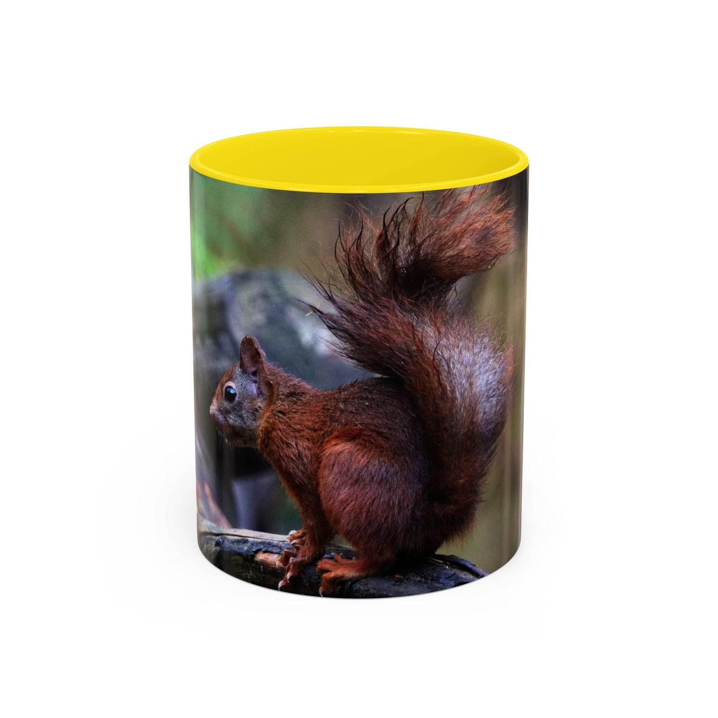 Squirrel Coffee Mug, Cute Animal Mug, Gift for Nature Lovers, Rustic