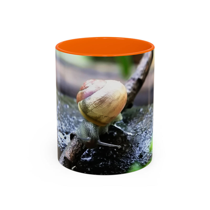 Hübsche Hausschnecken-Kaffeetasse