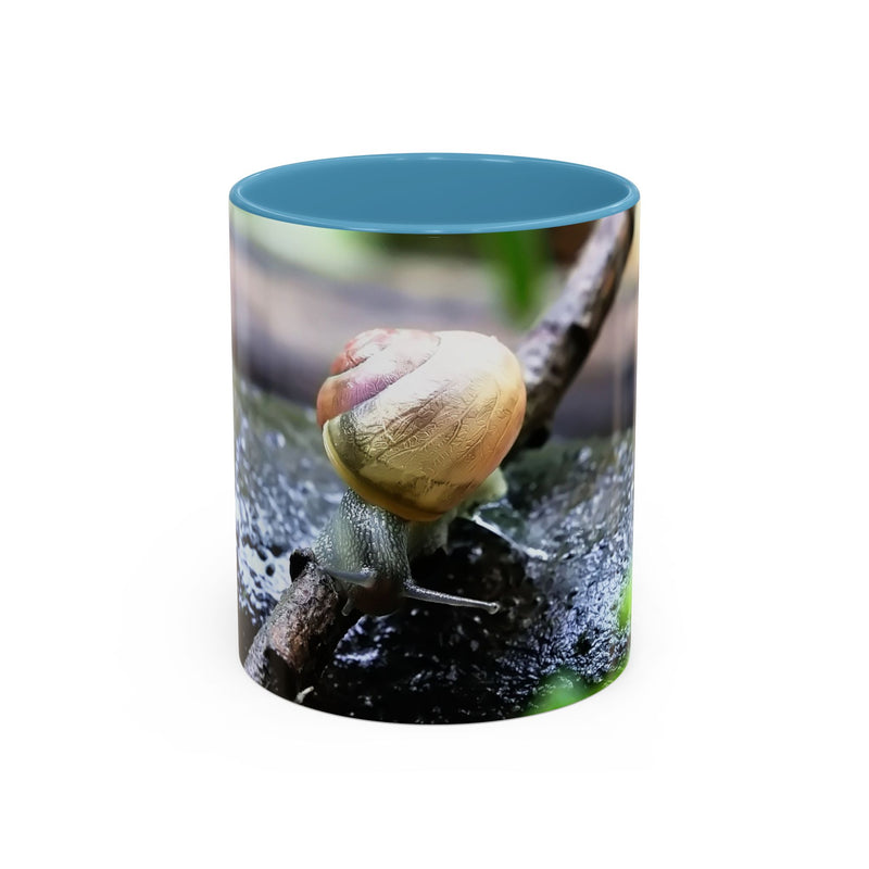 Hübsche Hausschnecken-Kaffeetasse