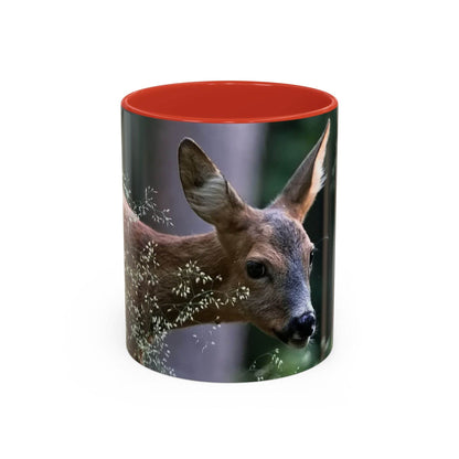 Nature-Inspired Deer Ceramic Mug