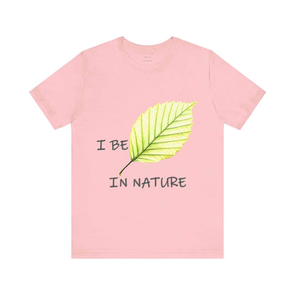Nature-Inspired 'Be-Leaf In Nature' Unisex Tee with Eco-Friendly Design