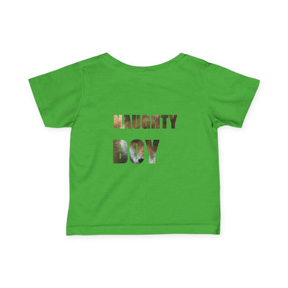 Fox Infant Tee, Cute Boy Naughty Boy Shirt, Playful Baby Top, Adorable Toddler T-Shirt, Special Occasion Outfit, Baby Shower Gift, Birthday - A Pretty Print