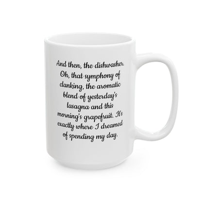 Romantic Love Letter Mug Ceramic Coffee Cup | 11oz 15oz