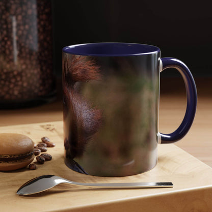 Adorable Squirrel Ceramic Mug - Nature Lover Gift - A Pretty Print