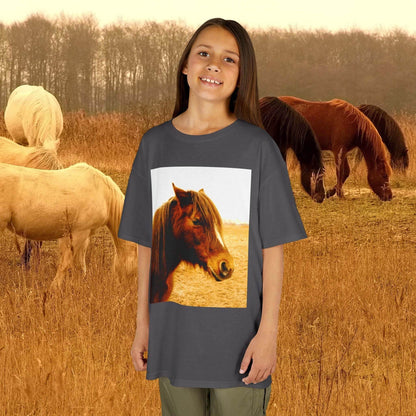 Kids Tee for Horse Loving Child - A Pretty Print