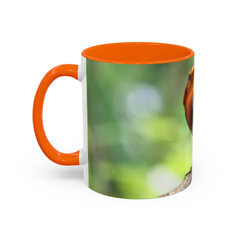 Stately Robin Ceramic Mug — Nature Bird Photography (11oz)