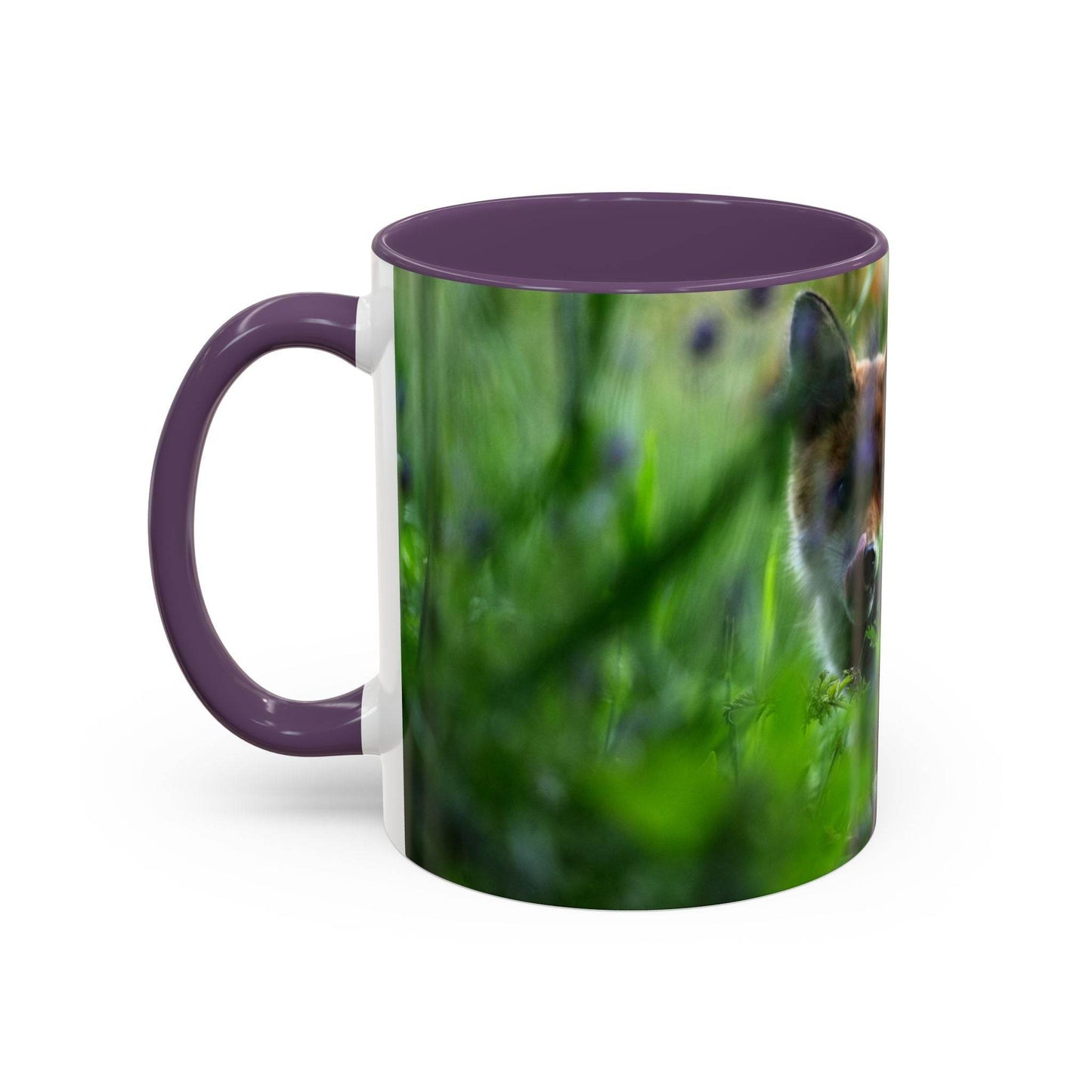 Wildlife Fox Ceramic Mug | Coffee Cup for Nature Lovers - A Pretty Print
