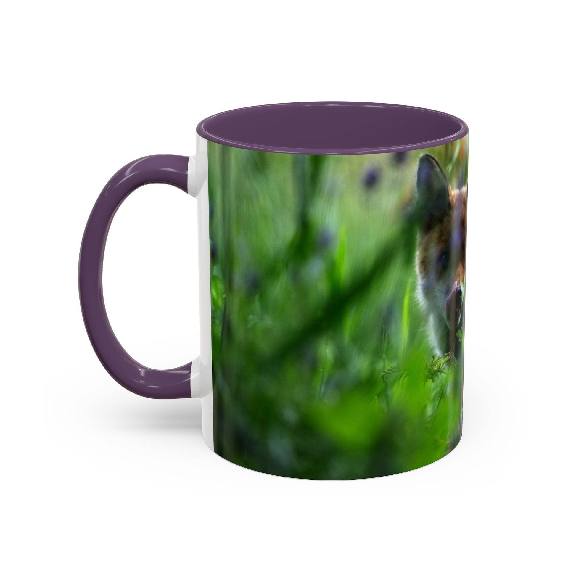 Wildlife Fox Ceramic Mug | Coffee Cup for Nature Lovers - A Pretty Print