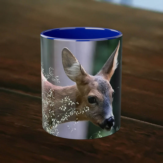 Mug Nature-Inspired Deer Print