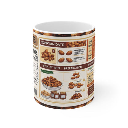 Mug - Nuts Coffee Mug - A Pretty Print
