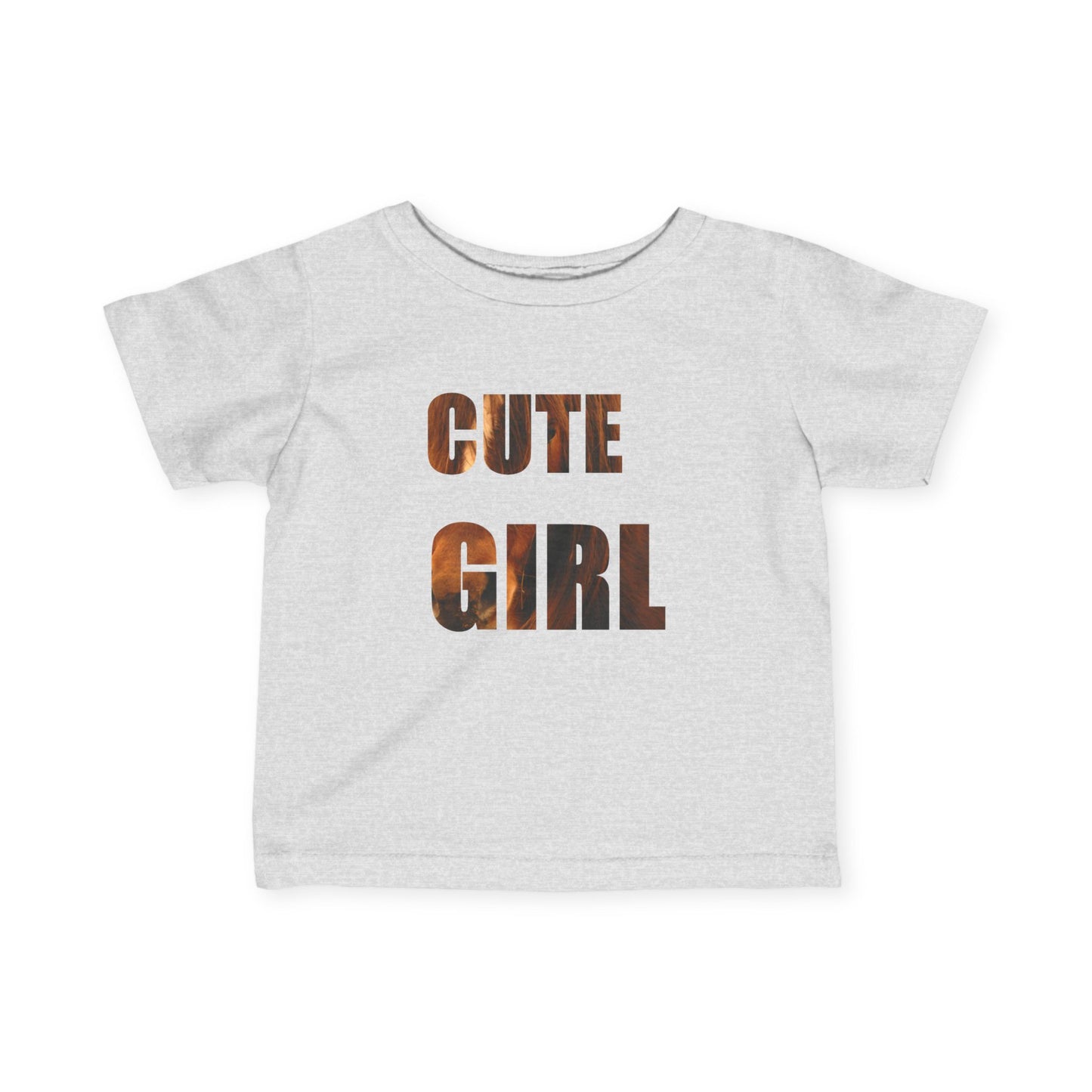 Infant Tee, Horse Photo, Cute Girl, Naughty Girl, Baby Shirt, Animal Lover Gift