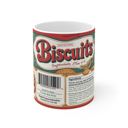 Mug - Biscuits Coffee Cup - A Pretty Print