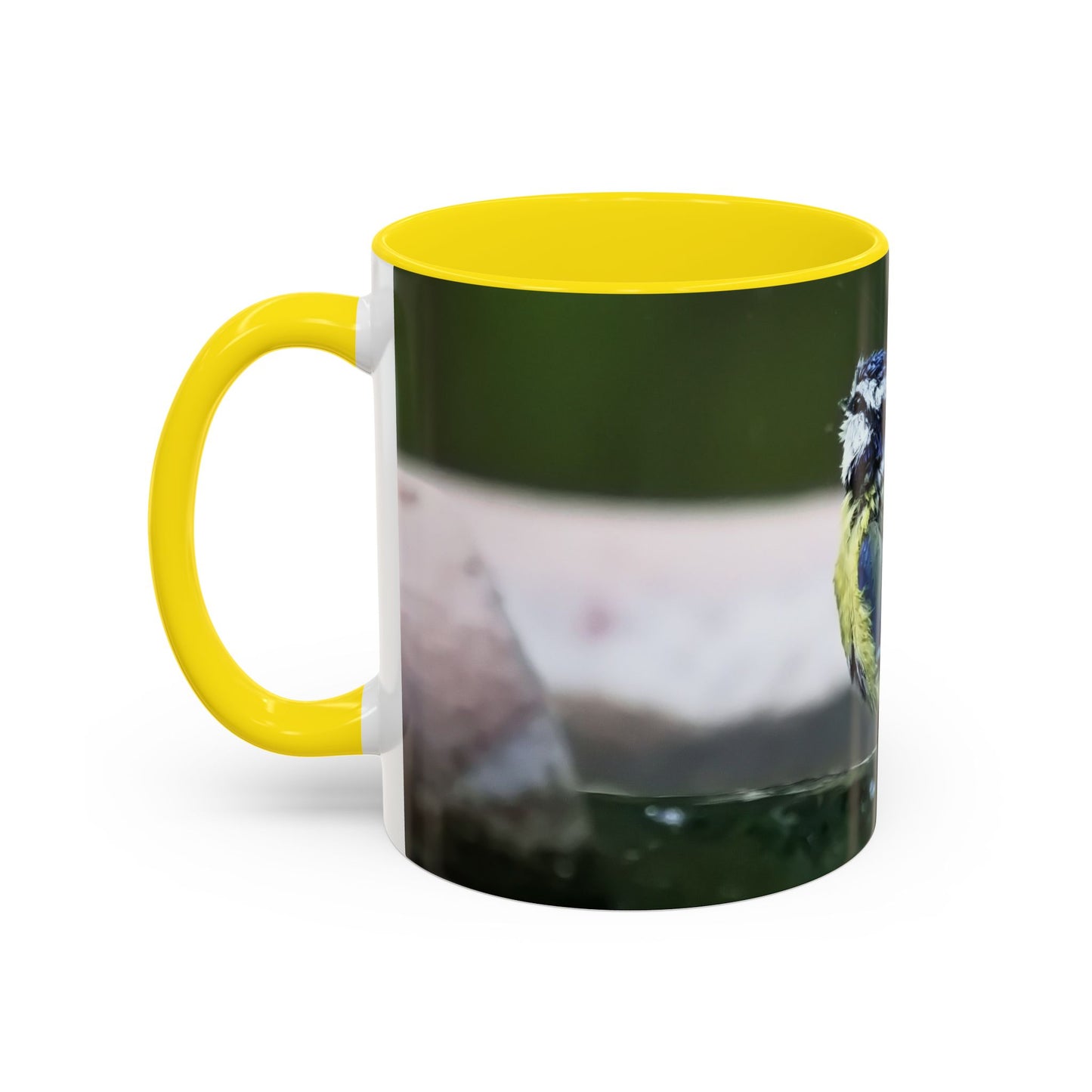 Bathing Blue Tit Mug