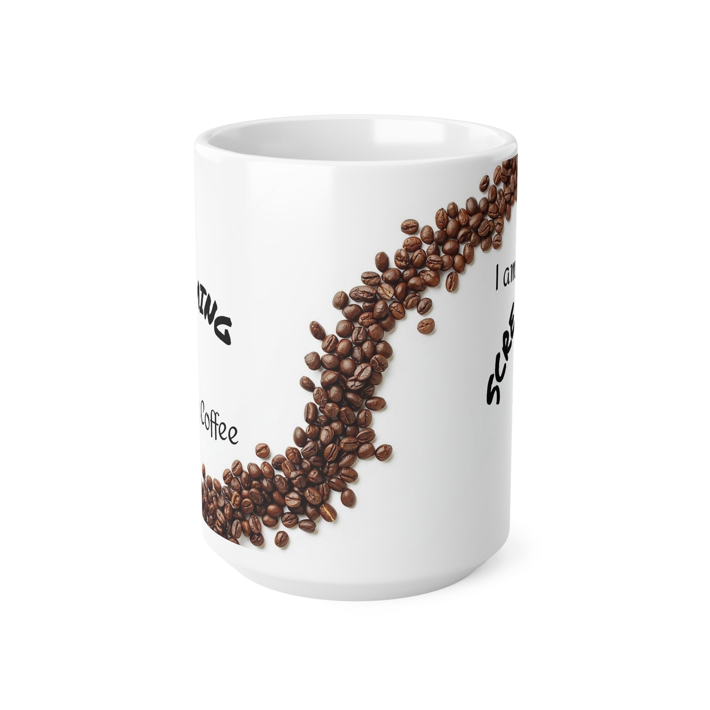 Ik schreeuw om koffie mok | Koffieboonontwerp