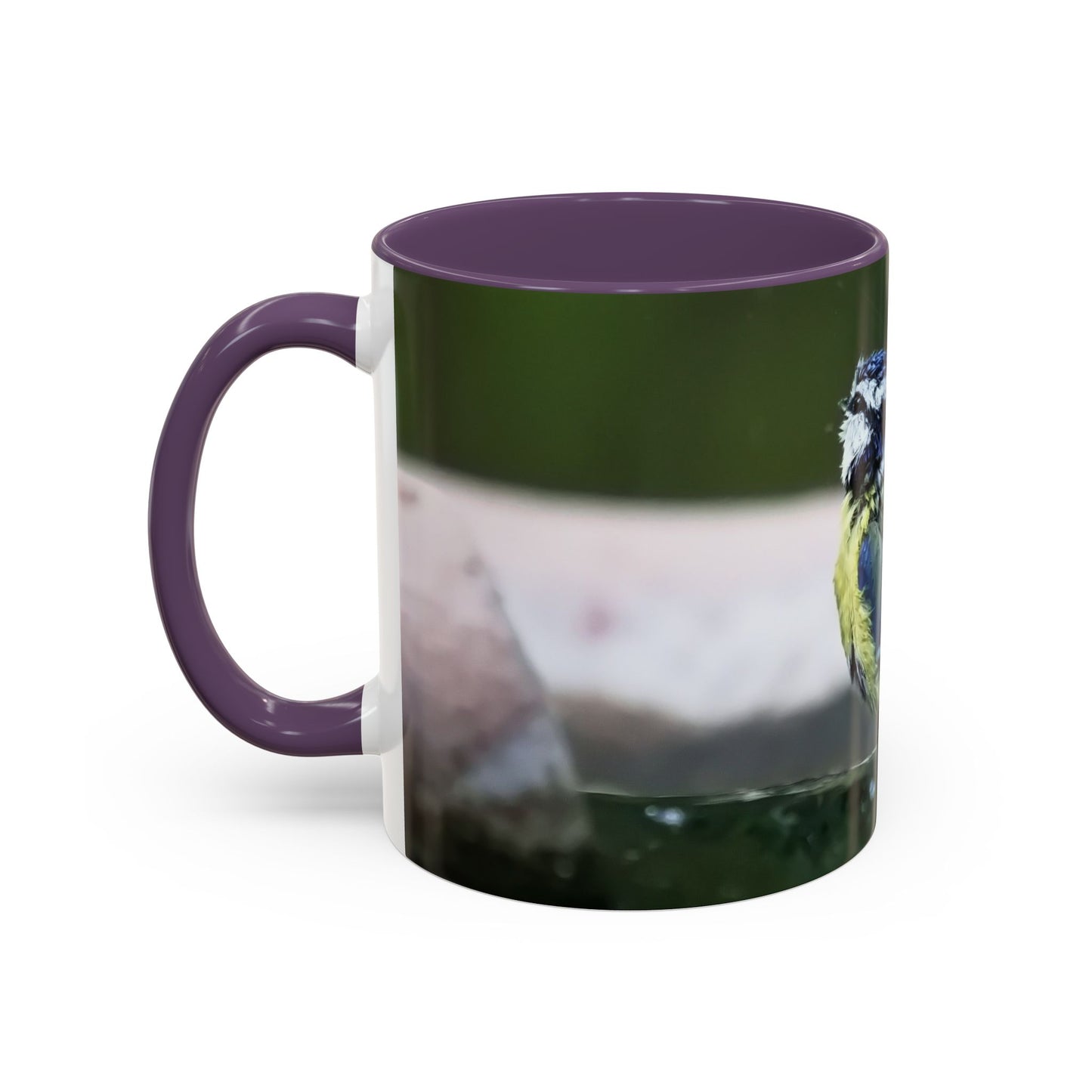 Bathing Blue Tit Mug