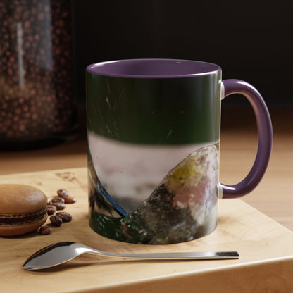 Bathing Blue Tit Mug