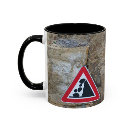 Rocky Mug, Mountain Lovers, Danger of Falling Rocks - A Pretty Print