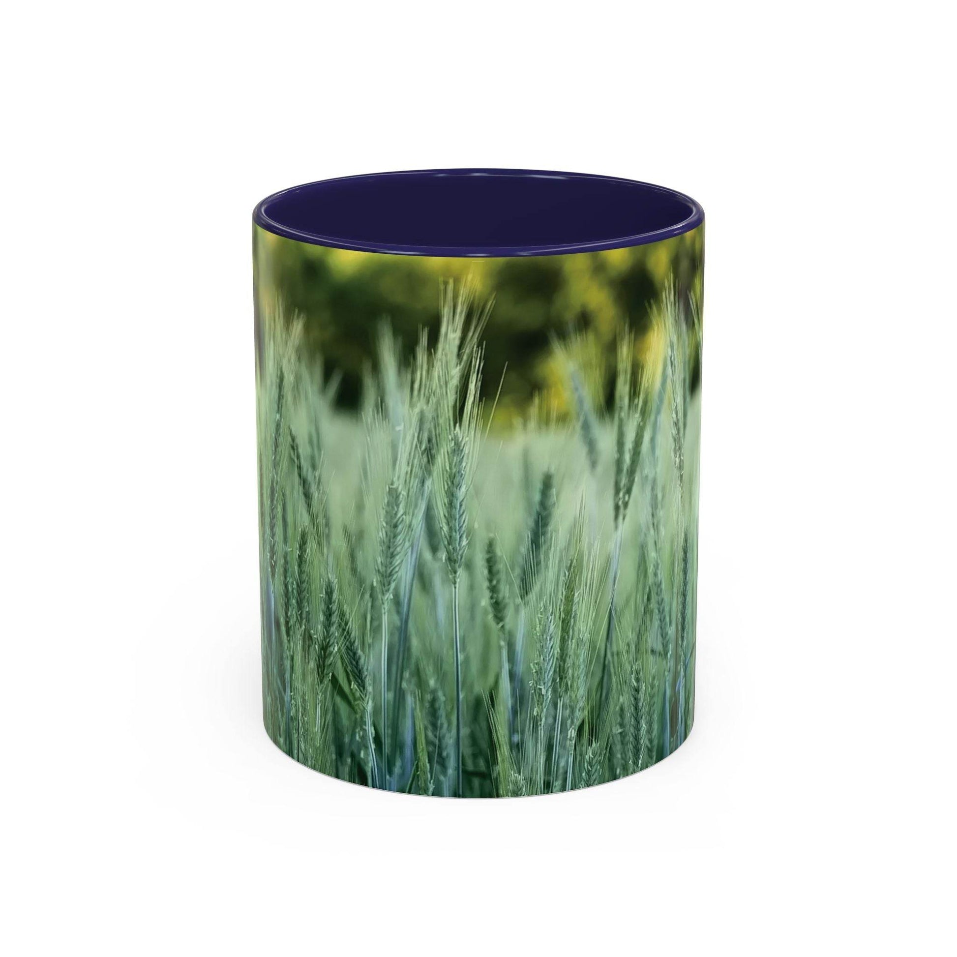 Mug - Wheat Field Design Coffee Mug - A Pretty Print