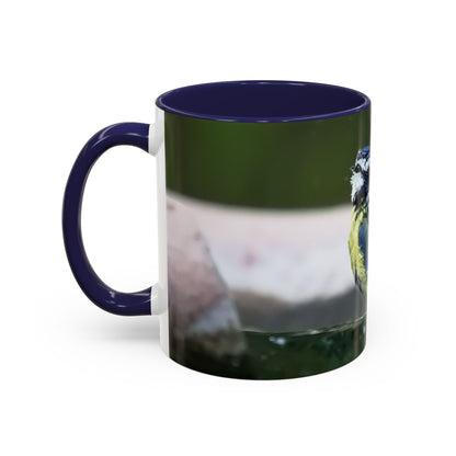 Bathing Blue Tit Mug