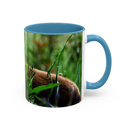 Fox-Inspired Accent Coffee Mug, Nature Lover Gift, Animal Mug, Wildlife Decor,