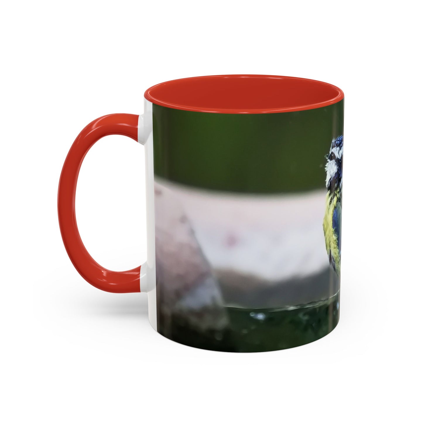 Bathing Blue Tit Mug