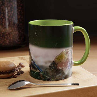 Bathing Blue Tit Mug