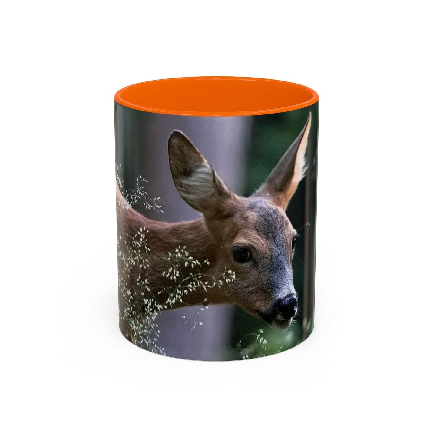 Nature-Inspired Deer Ceramic Mug - A Pretty Print