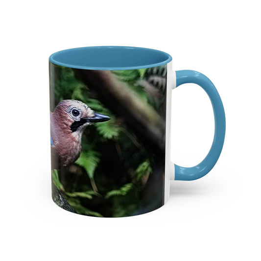 Mug - Colorful Jay, Bird Lover Coffee Mug - A Pretty Print