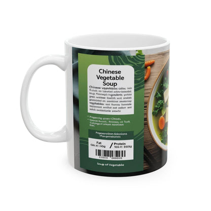 Mug Chinese Vegetable Soup Design - A Pretty Print