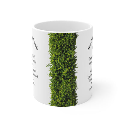 Moss Lawn for Lazy People Mug | Funny Gardening Coffee Cup