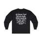 Humorous Clean Hands Long Sleeve Tee, Funny Shirt, Gift for Hygiene Lovers, Perfect for Birthdays, Cleaning Awareness