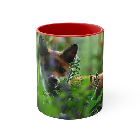 Wildlife Fox Ceramic Mug | Coffee Cup for Nature Lovers