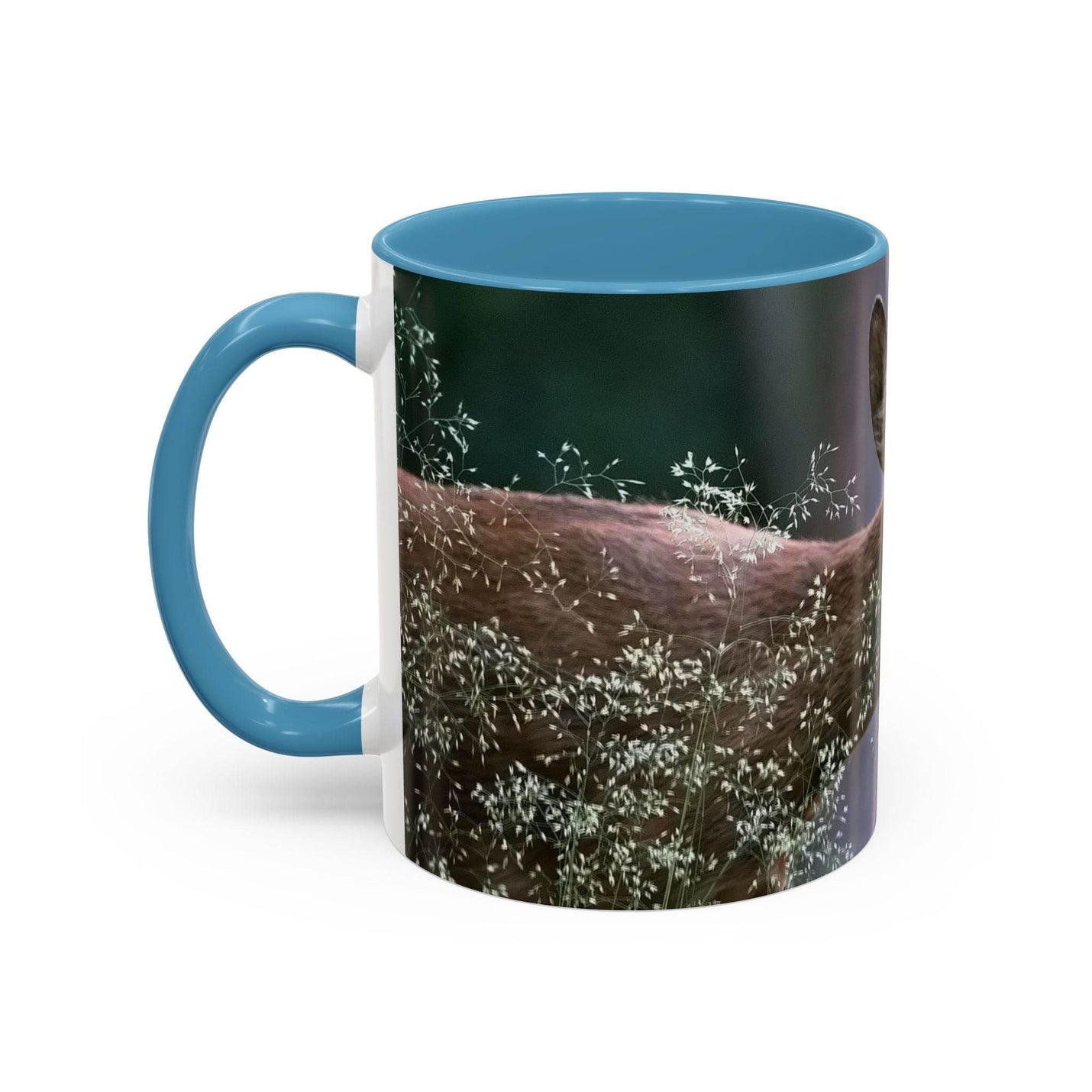 Nature-Inspired Deer Ceramic Mug - A Pretty Print