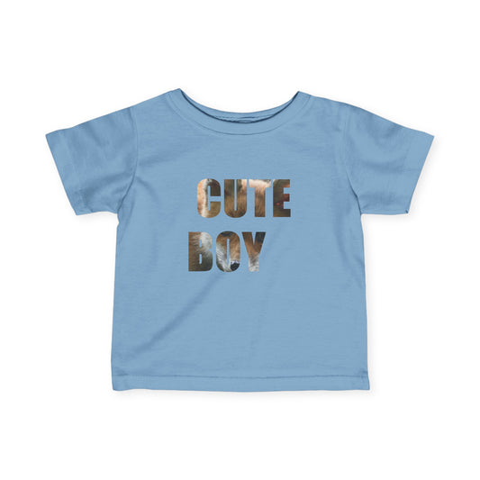 Kleinkind T-Shirt cute boy naughty boy, Baby T-Shirt, Kleinkind Shirt, Kinder Top, Lustige Kleinkind Kleidung mit Text Design