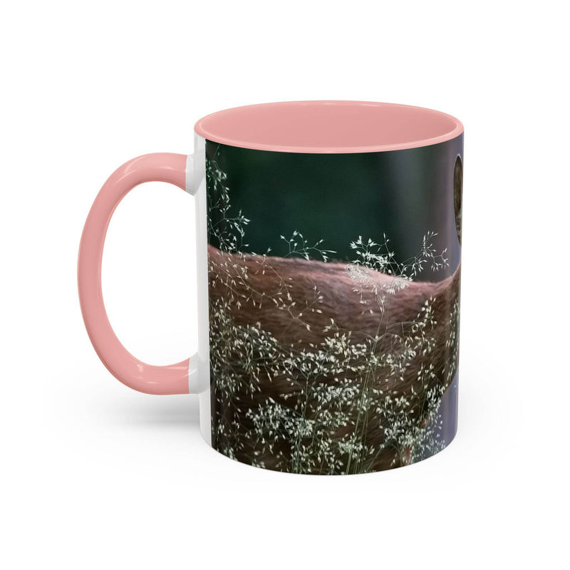Tasse mit Hirsch-Print im Natur-Stil