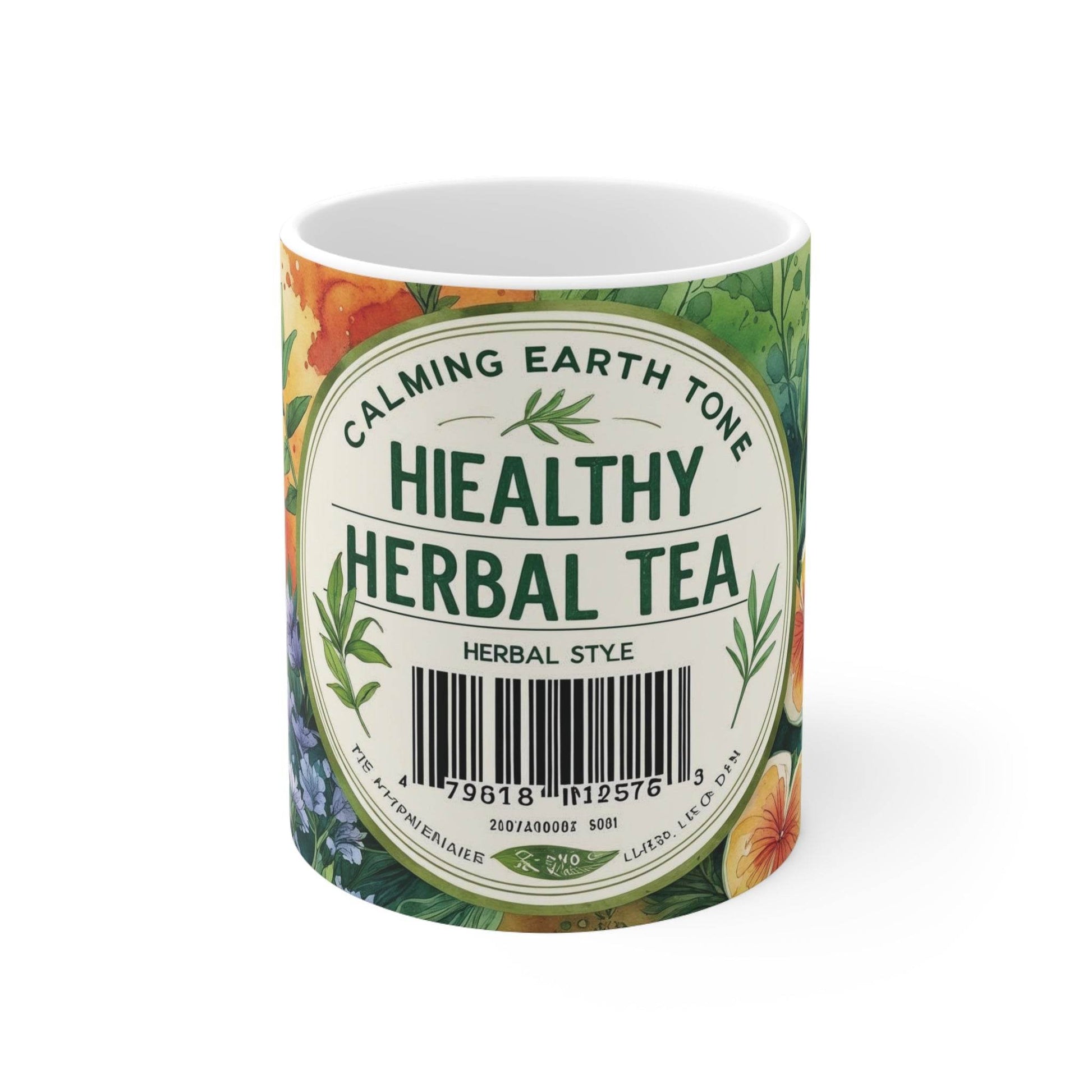 Mug - Healthy Herbal Tea - A Pretty Print