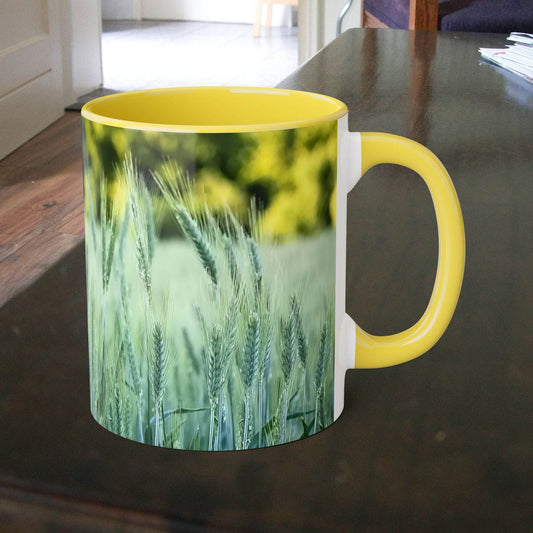 Mug - Wheat Field Design Coffee Mug