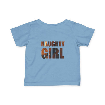 infant tee cute girl naughty girl animal lover gift infant tee In - A Pretty Print