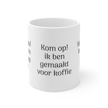 Koffiemok — Grappige Nederlandse koffiecitaten