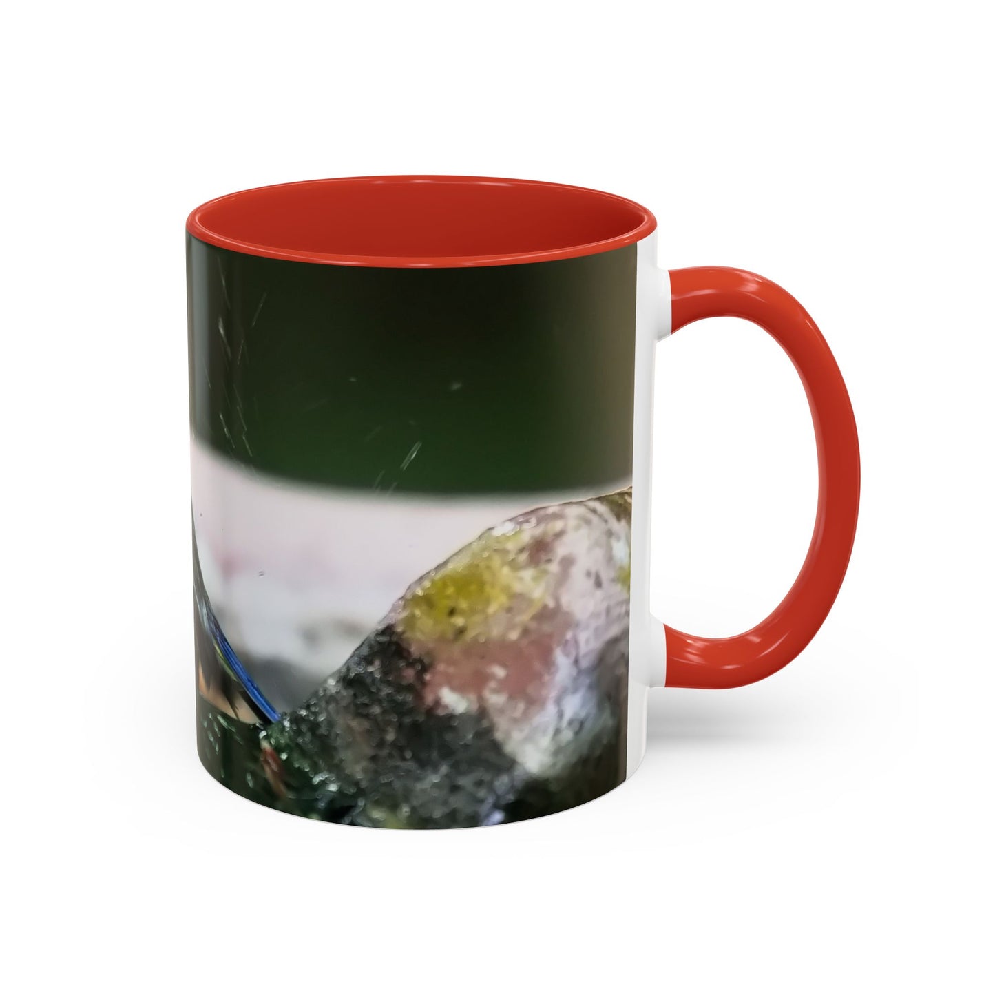 Bathing Blue Tit Mug