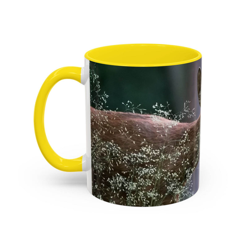 Nature-Inspired Deer Ceramic Mug - A Pretty Print